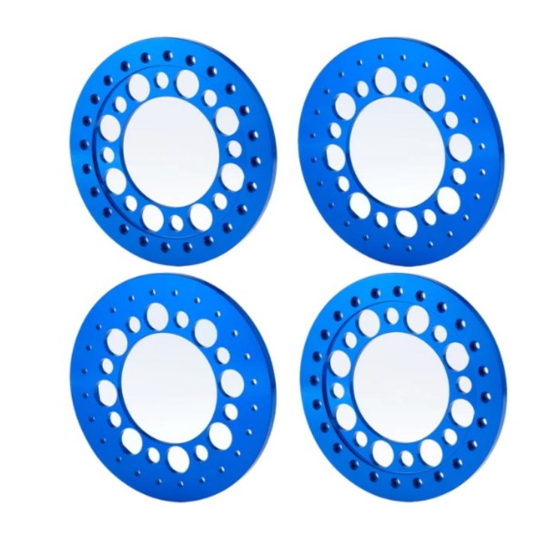 RCGOFOLLOW Aluminiumlegering CNC 3D Process Wheel Fälg Ytterring TYPE3