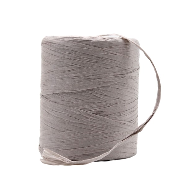 1/2/3/5 Bred applikation Vackra DIY-projekt med Raffia-garn grey 1Set