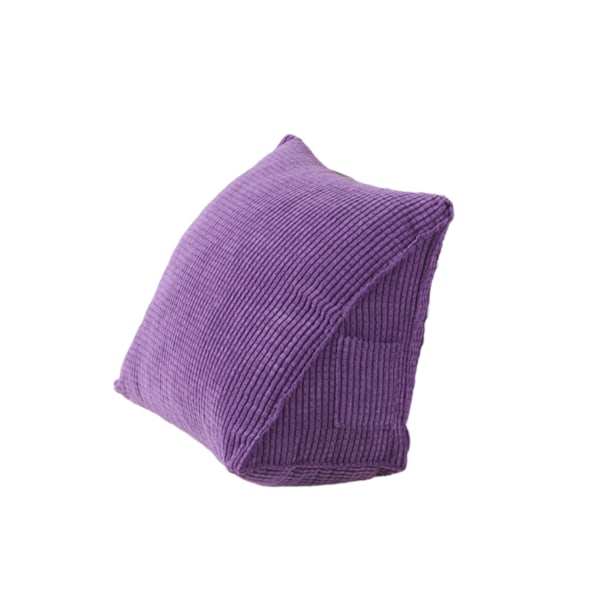 Mjuk och bekväm ryggstödskudde för komfortstöd purple
