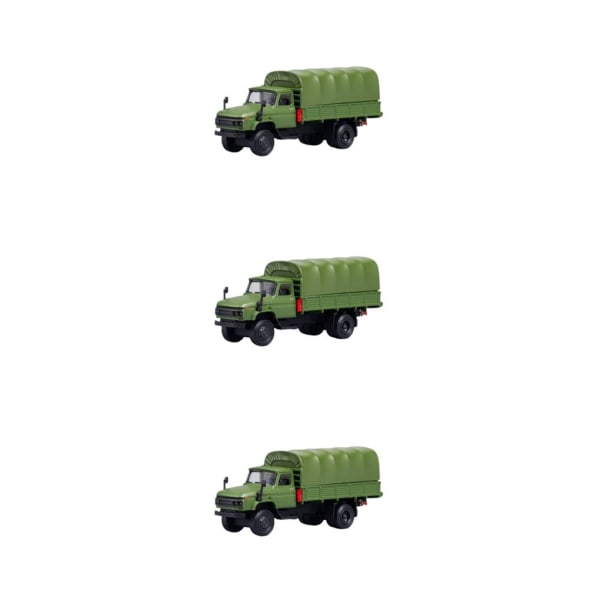 1/3 Metal Diecast 1:64 Transport Truck S Gauge Miniatyr Style B 3Set