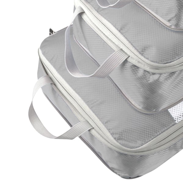 Kompression Bagage Packning Organizer Väskor Resetillbehör Gray