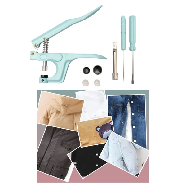 1/2/3 DIY Snap Fastener Tång för blöjhaklappar 1Set