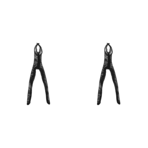 1/2/3 1:12 Jumpsuit Kläder för kvinnor för HT Action Figure Kläder Black 13.6cm 2Set