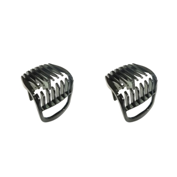 1/2/5 svart professionell för skäggtrimmer Kamfäste Kam 2Set