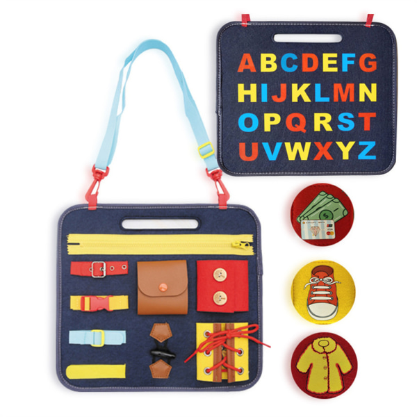 Sensory Board Leksak Tidiga Pedagogiska Barn Lärande Leksaker för No.02  2473 | No.02 | Fyndiq