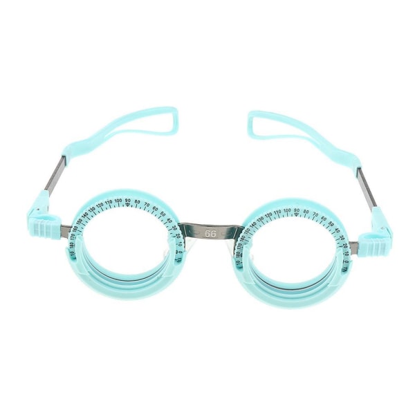 1/2/3/5 vuxen optisk provlinsram Glasögonoptometri Blue 66mm 1Set