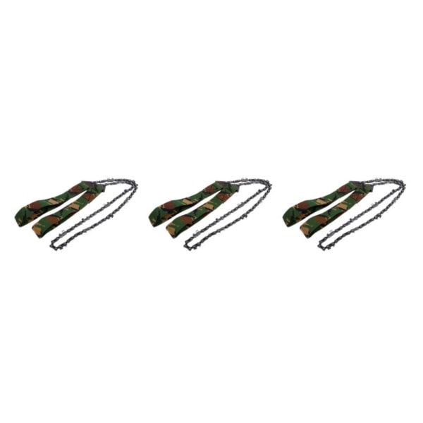 1/2/3 Camping Pocket Wire Saw Hand För Motorsåg Outdoor Camo 103cm 3Set