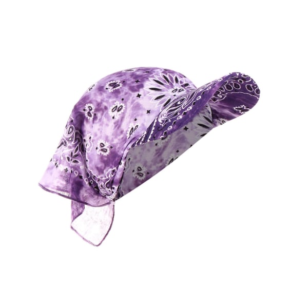 1/2/3/5 Sun För Shield Hooded Balaclava Bandana Pannband Cap Purple 70x46cm 5Set