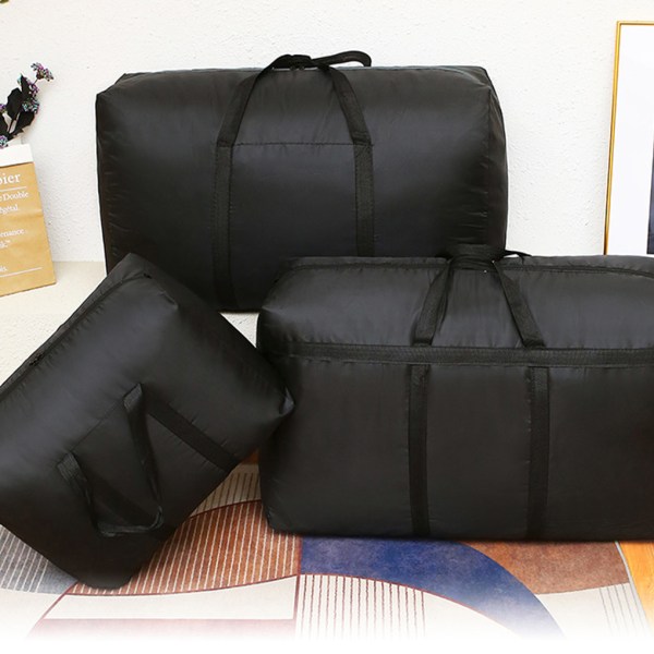 Vattentät resväska Bekväm förvaring för bagage och väska black