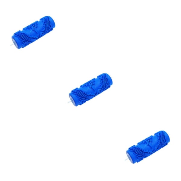 1/2/3 5' präglat mönster färgrulle DIY väggmålningskantskärare Blue Type 071 3Set