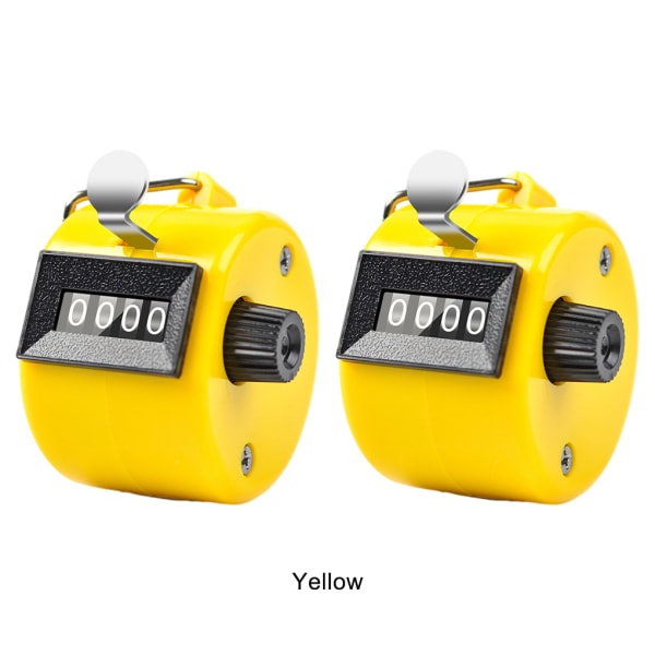 1/2/3/5 2pack/lot Tally med handmaterial för tydlig noggrannhet Yellow 1Set