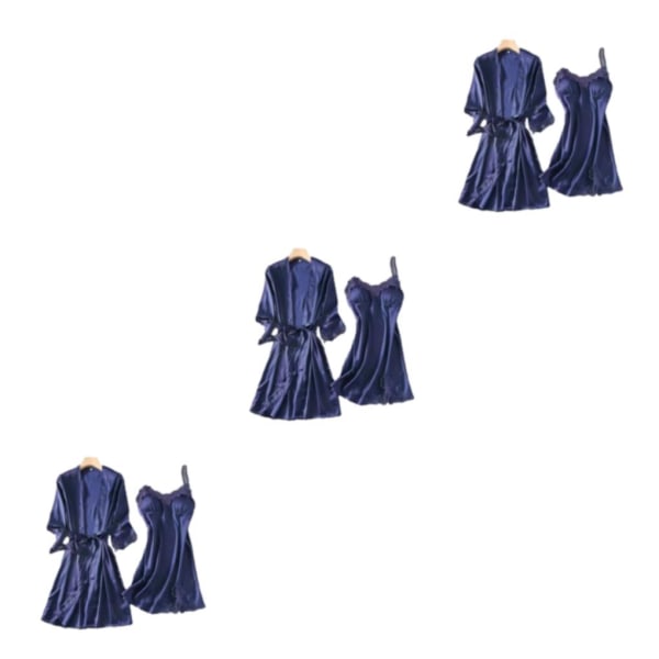 1/2/3 Håll dig sval och bekväm sommar Andas sommar dark blue XL 3PCS