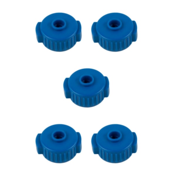 1/2/3/5 Professionell trumma snabbkopplingsmutter Enkel att installera trumma Blue 3cm 5Set