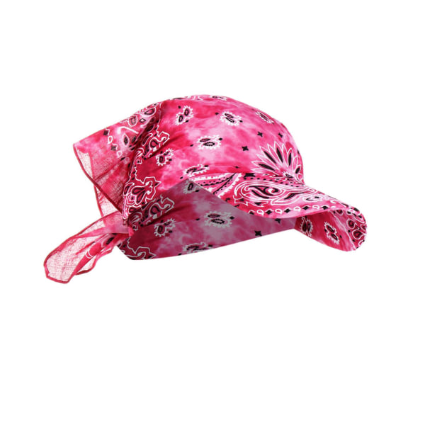 1/2/3/5 Sun För Shield Hooded Balaclava Bandana Pannband Cap Rose Red 70x46cm 1Set