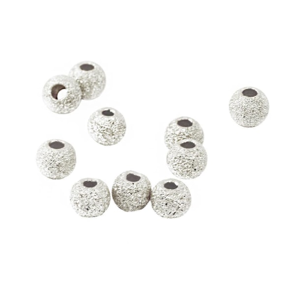 1/3/5 10 st 925 Lucky Loose Beads DIY-armband Smyckestillverkning Silver 5mm 1Set