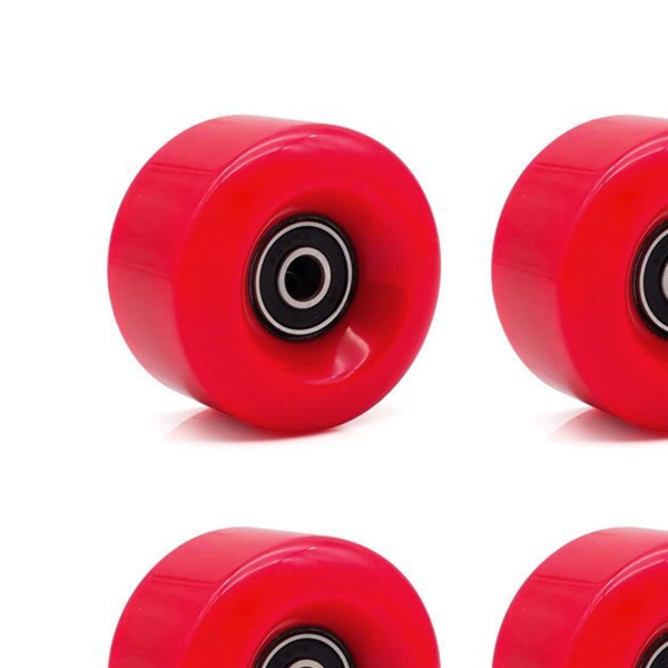 1/2/3 Inline Skate Wheel PU Slitstarka 58 mm 82A hjul Red 58x58x32mm 1Set