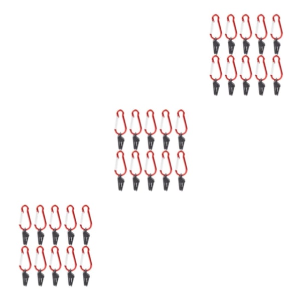 1/3/5 10x Tarp Clips Clamps Håller upp Canopy Mun Lock Grip 3Set