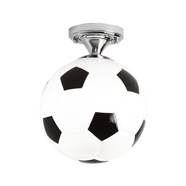 Fotboll LED-taklampor Lyser Fotbollsstång Med Black