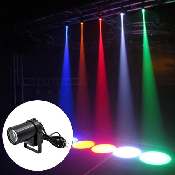 1/2 Beam European Standard Moving Head RGB Bright för Disco Blue 105x60x80mm 1Set