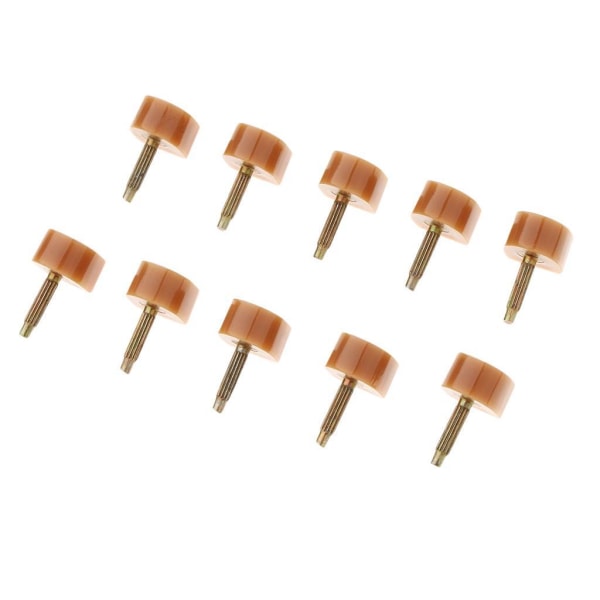 1/2/3/5 Högklackade spetsar Kranar Skoreparationsbyte Apricot Fine 10mm 10mm Thin Pin 1Set