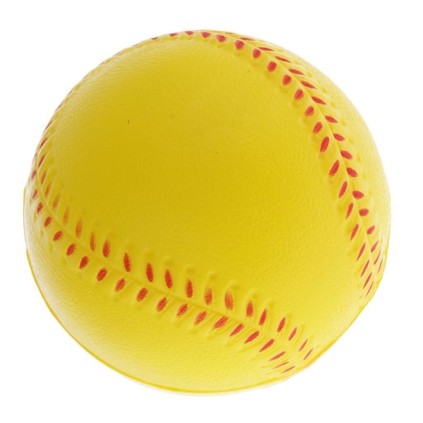 1/2/3 Träning baseball Träning Boll Sport Team Game Match Yellow 9cm 1Set