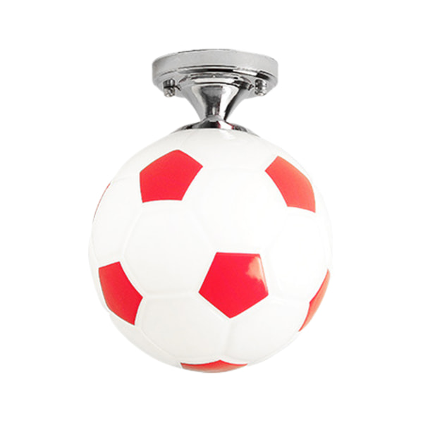 Fotboll LED-taklampor Lyser Fotbollsstång Med Red