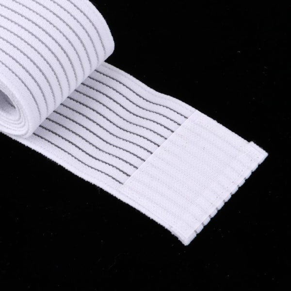 1/2/3/5 Elastiskt bandage Sport Brace Wrap Träningsutrustning White 180cm 1Set