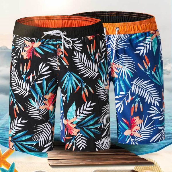 Beach Shorts Pojkar Sommar Shorts Byxor Casual Style Byxa Blue L f057 |  Blue L | Fyndiq