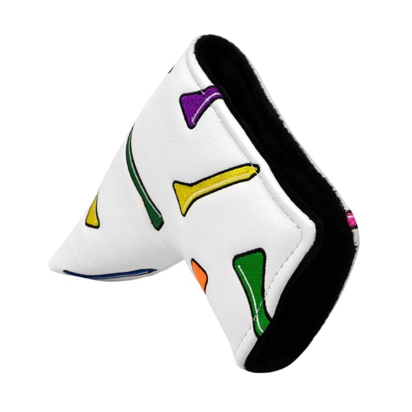 1/2/3/5 För Golf Mallet Putter Head Cover För Golf Club L Shaped 2Set