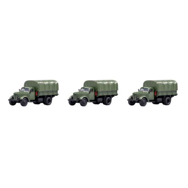 1/3 Metal Diecast 1:64 Transport Truck S Gauge Miniatyr Style A 3Set