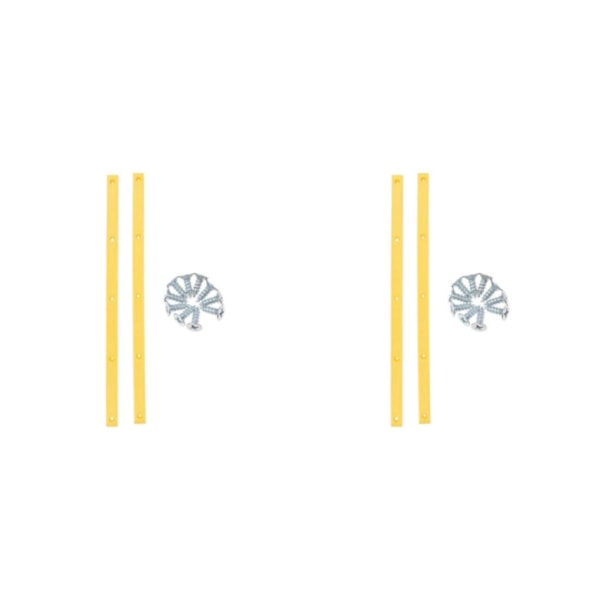 1/2/3 1 par Skateboard Head Anti Bump Protect gummiremsa Yellow 36x1.7x0.7cm 2Set