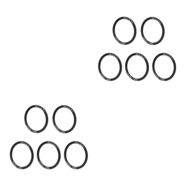 1/2/3/5 5x Cykel Bottenfäste Packning Bricka BB Spacer Reparation Black 24MM T1MM 2Set