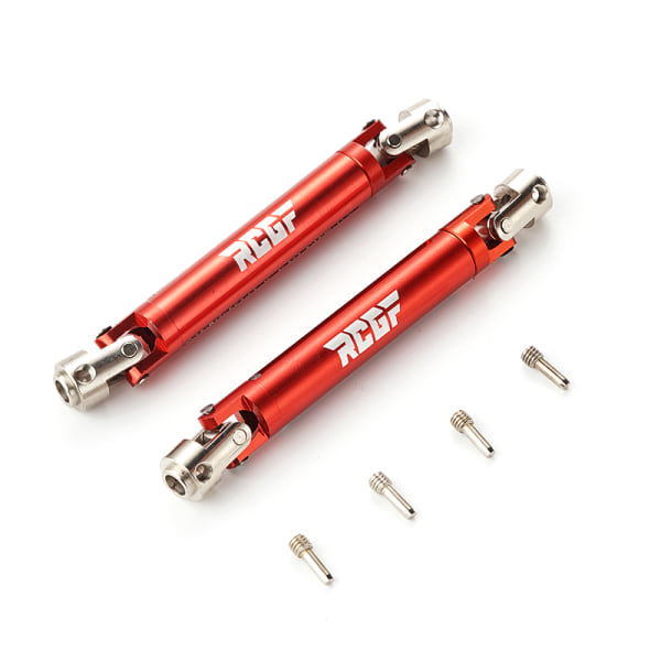 Stål För Spline Design Universal Drive Joint For 1/10 GEN8 RC Red