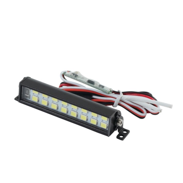 1/2/3/5 Ljusstark LED Light Bar Taklampa för SCX10 D90 1/10 Skala 52mm L universal 1Set