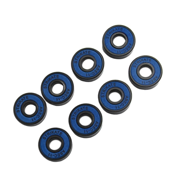 1/2/3/5 8st Skateboardlager 8mm Precision Storlek ABEC-11 för Blue 22mm 1Set