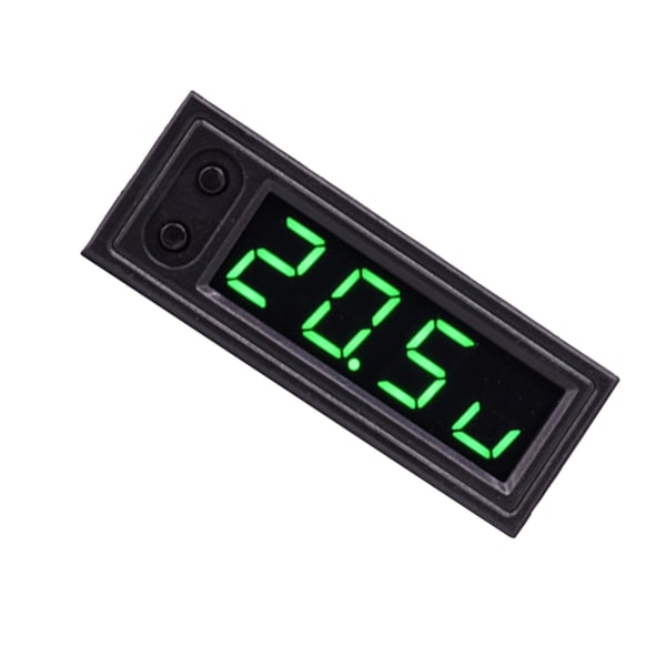 1/2/5 bilklocka voltmeter Hållbara universal Green 58x22mm 1Set