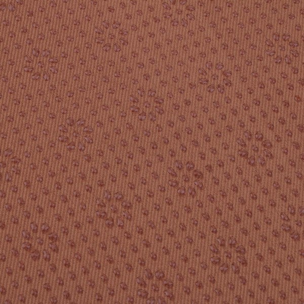 1 meter anti-sladd design polyester gabardin tyg för kudde Brown 100x150cm