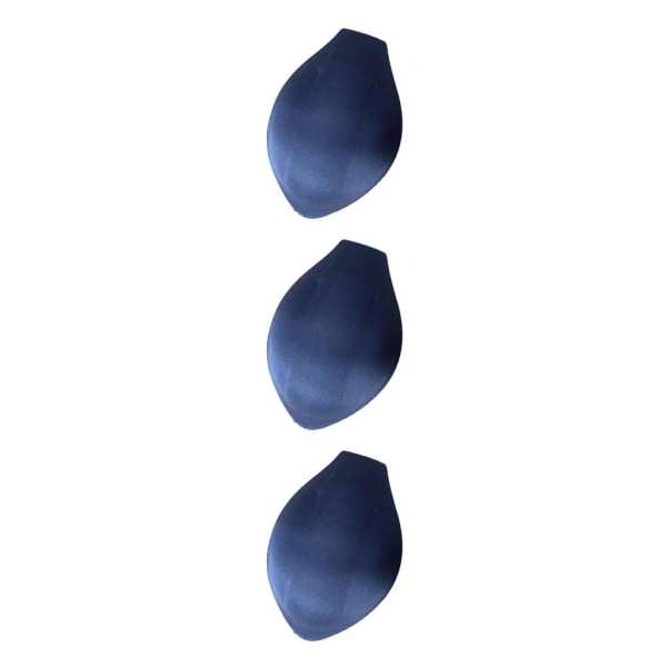 1/3 Män Underkläder Enhancing Cup Bulge Protective Sponge Pad 3D Navy Blue 14.5x9.5x4.5cm 3Set