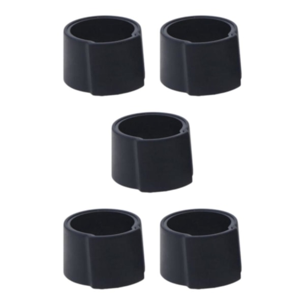 1/2/3/5 Silikon Saxofon Fästklämma Saxofon Tillbehör för Black 3 x 2cm 5Set