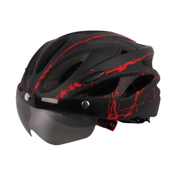 Justerbar lätt cykling för säkerhet och komfort Mountain Black red