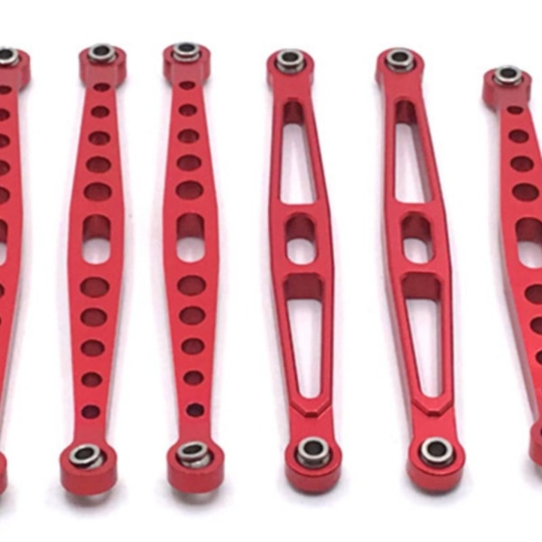 Aluminiumlegering hjulbas Set för 1/10 ZP1001 Red
