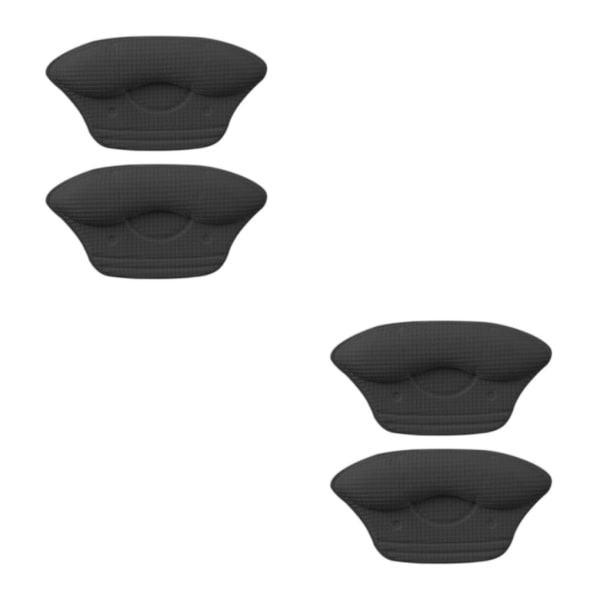 2/3/5 Heel Pads for Big Shoes Anti För Slip Shoe Grips Soft Black 5mm 2Set