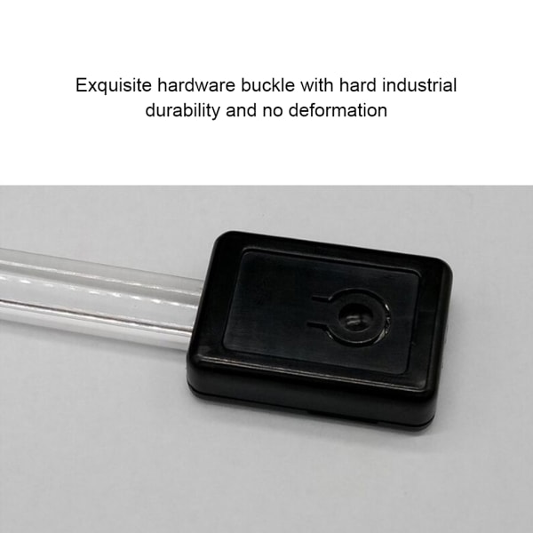 4pack/lot LED-lysande armband för säkerhet hållbart och vattentätt white