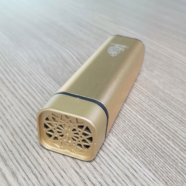 USB elektronisk rökelsebrännare Kompakt och lätt bred Gold