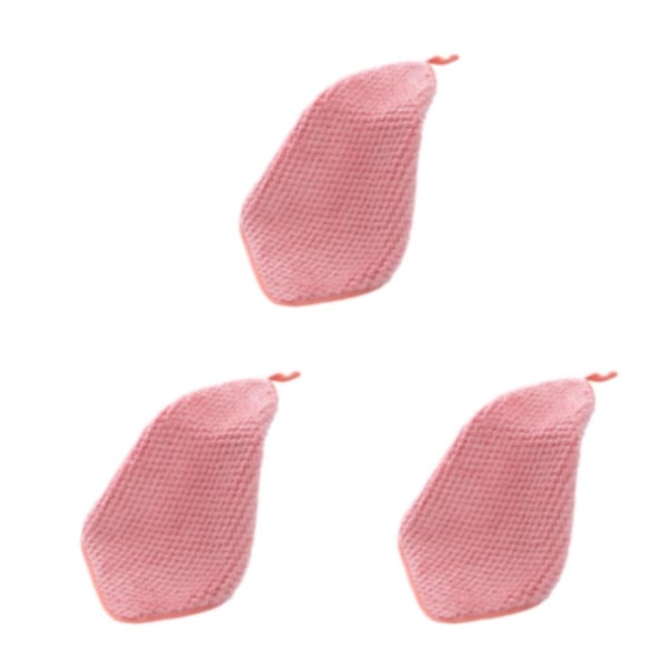 2/3/5 Lätt vägghängande handdukar för kök och Pink 3Set