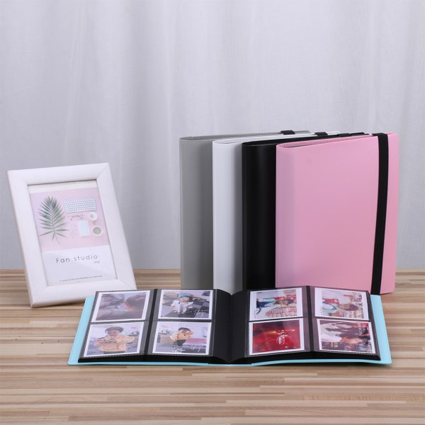 Personligt fotoalbum för att skapa varaktiga minnen vykort pink 3 inches 432