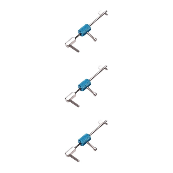 1/2/3 lås i rostfritt stål Öppningsverktyg Handverktyg Lätt att använda 3Set