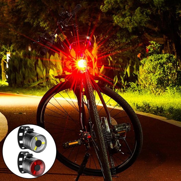 1/2/3/5 För Cykelstrålkastare Cykelstrålkastare Framre Baklykta Red White 27.5x26mm 1Set