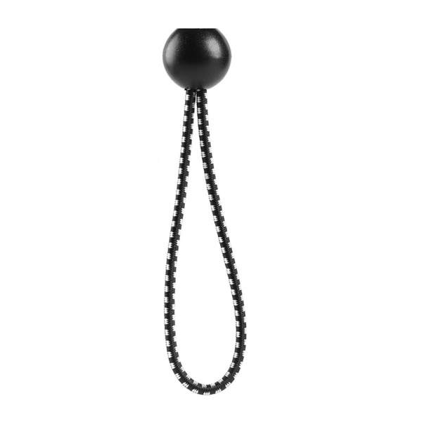 12 st tältklämmor Baldakin repkula Elastiska fasta båtstångsband Black White Dot