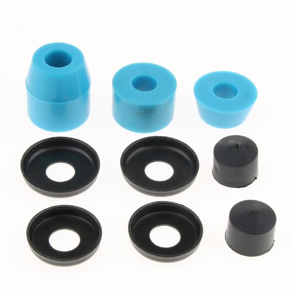 1/2/3 Skateboard Rebuild Kit Bussningar Brickor För Pivot Cups Blue 5 Inch 1Set